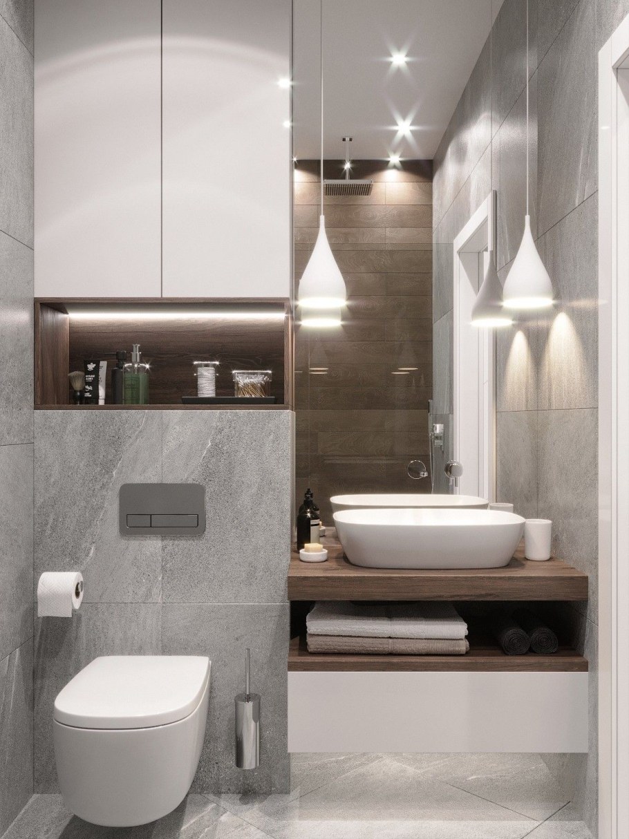 Санузел в современном стиле