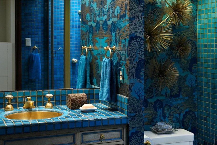 Плитка Hammam Blue в интерьере
