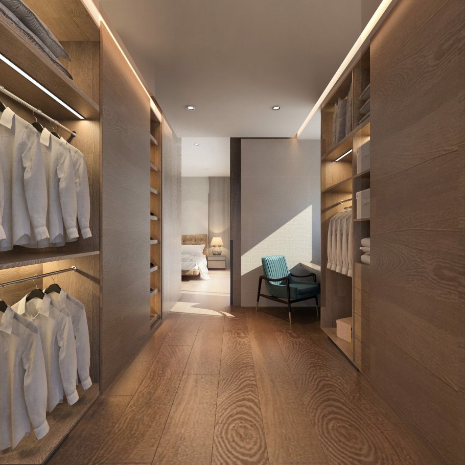 Комната с гардеробной