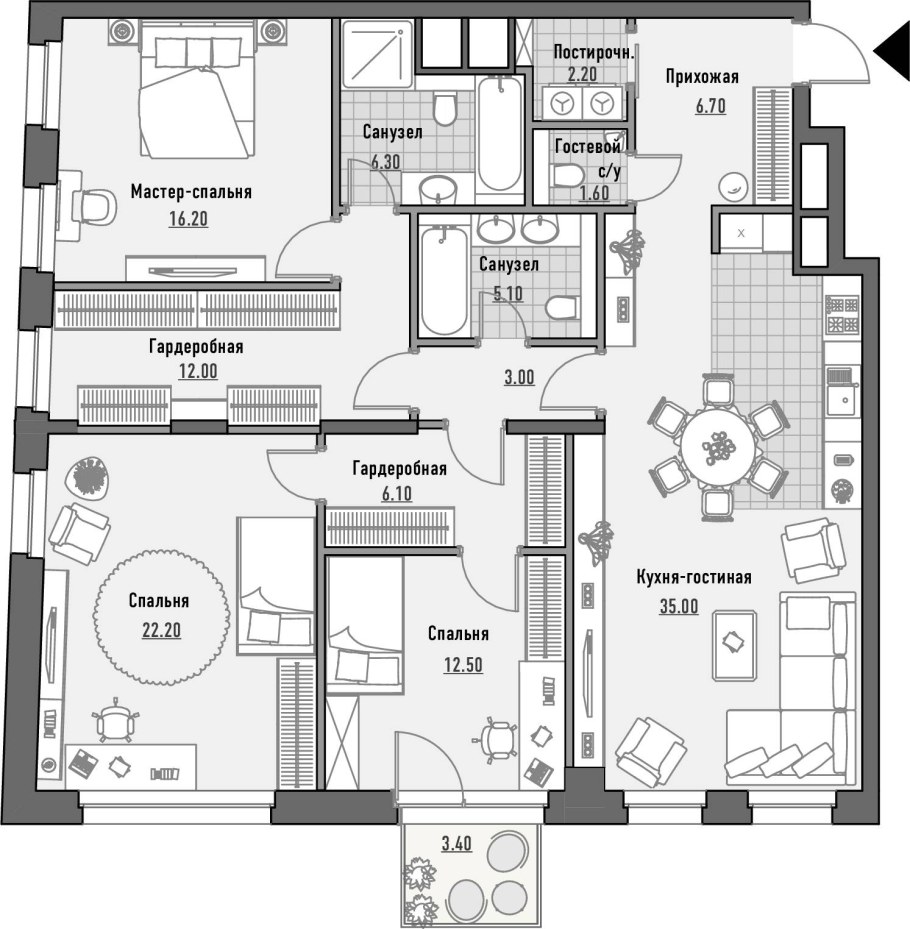 Планировка квартиры