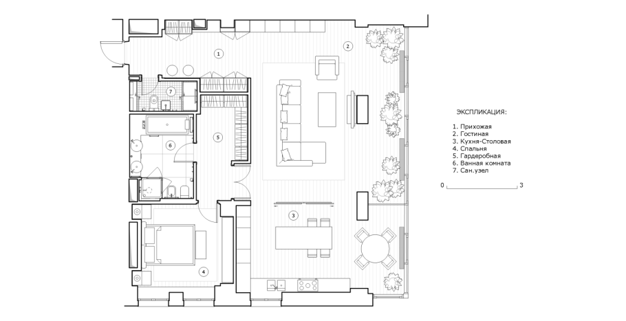 Архитектурное бюро планировка