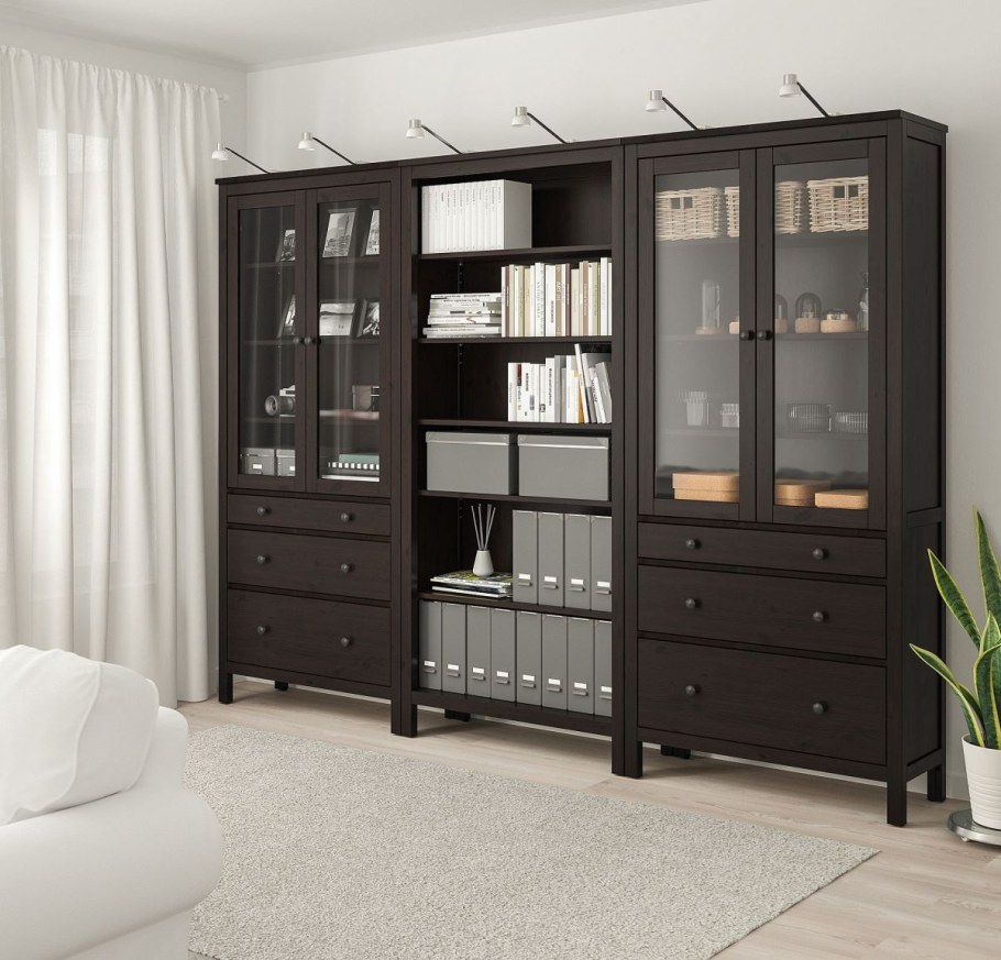 Шкаф книжный ikea ХЕМНЭС