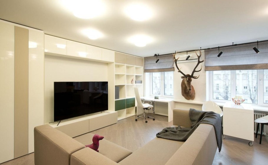 Планировка гостиной