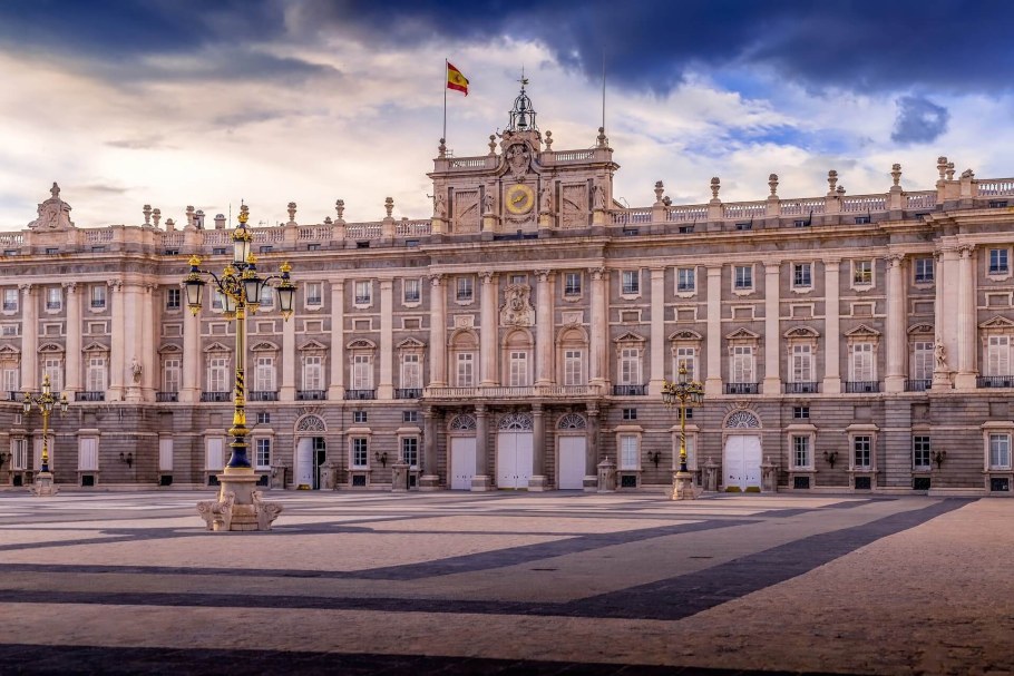 Королевский дворец Palacio real Мадрид