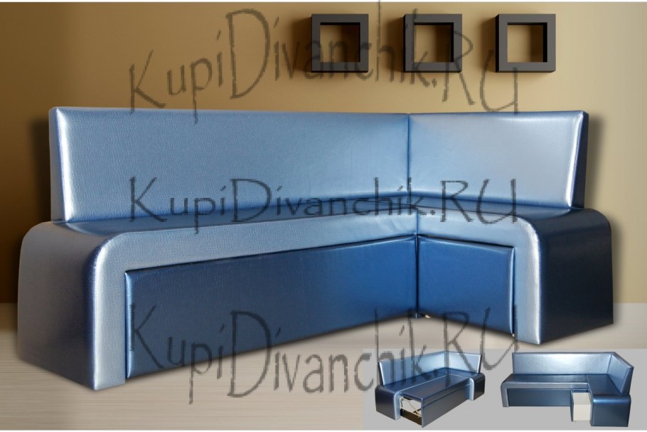 Кухонный диван угловой Дельфин Феникс