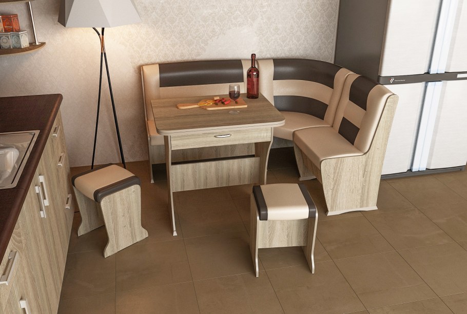 Комфортная мебель кухонный уголок ку2