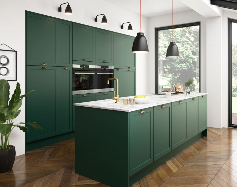 Forest Green 3027 кухня