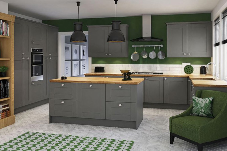 Цвет кухни Forest Green 3027