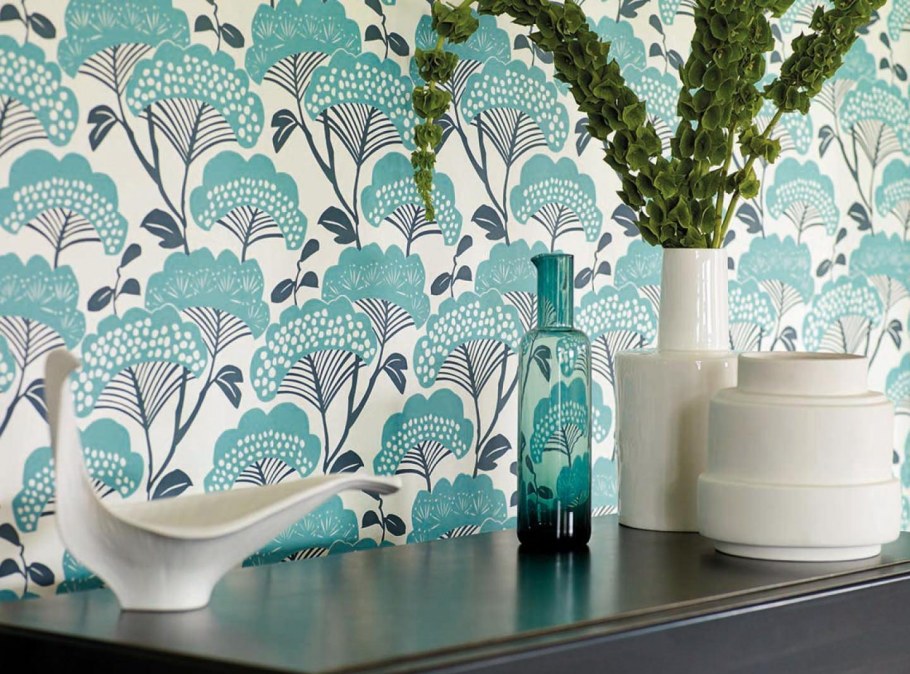 Бирюзовые обои
