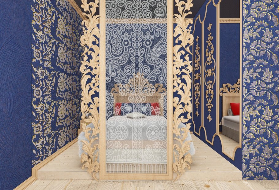 Русский орнамент в интерьере