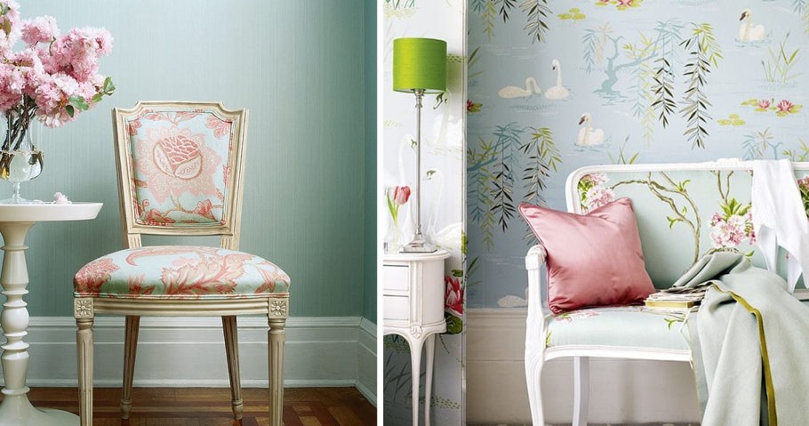 Растительные мотивы в интерьере