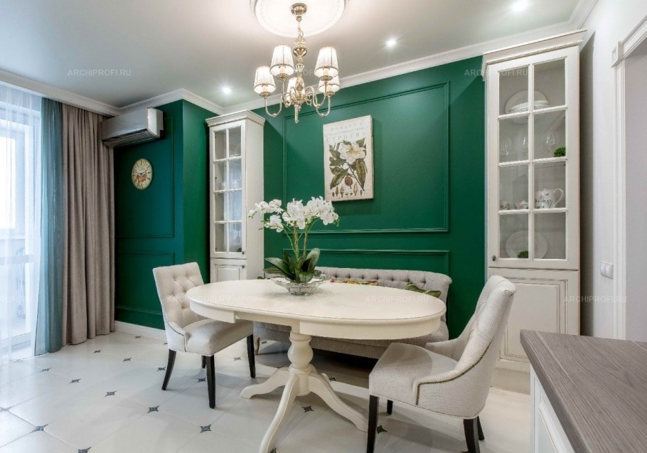 Гостиная Неоклассика Тиффани