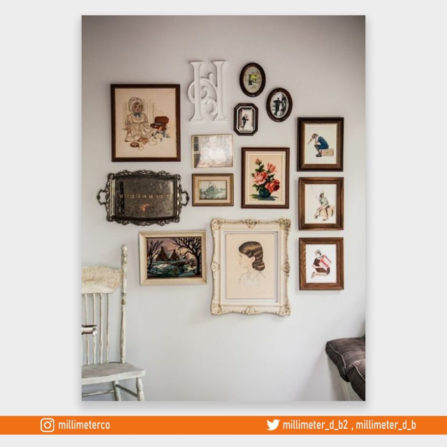 Фоторамки в интерьере