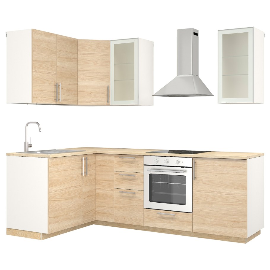 АСКЕРСУНД кухня белый ясень