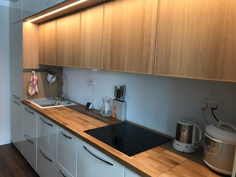 Кухня икеа Воксторп дуб