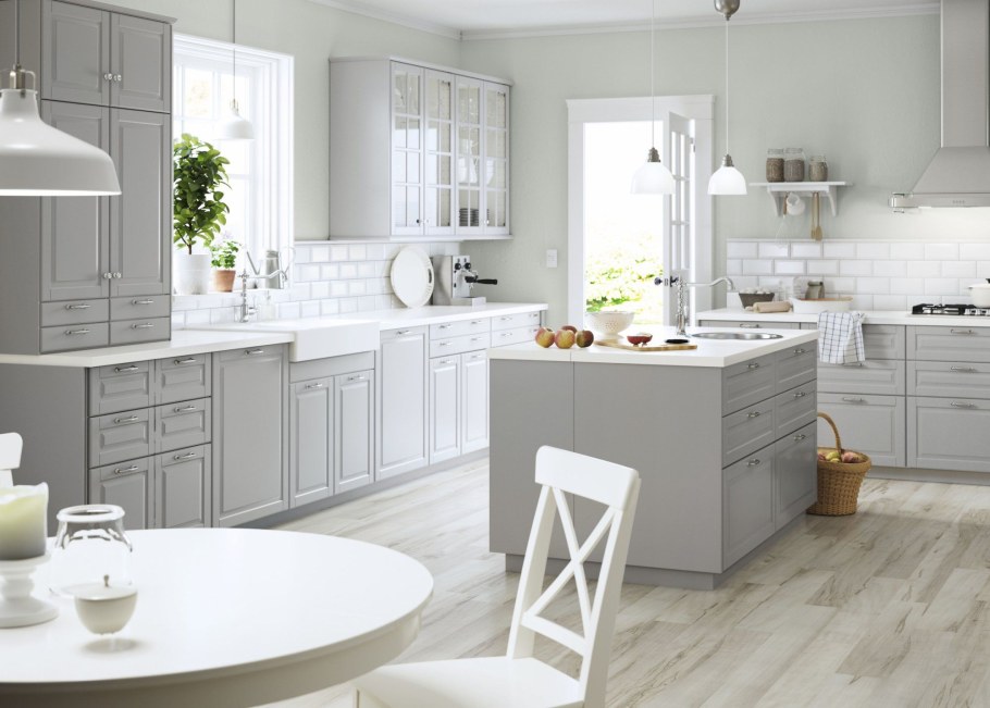 Кухня Будбин икеа в интерьере