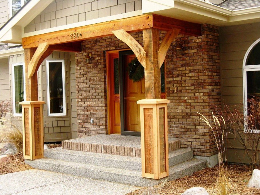 Красивое крыльцо к дому