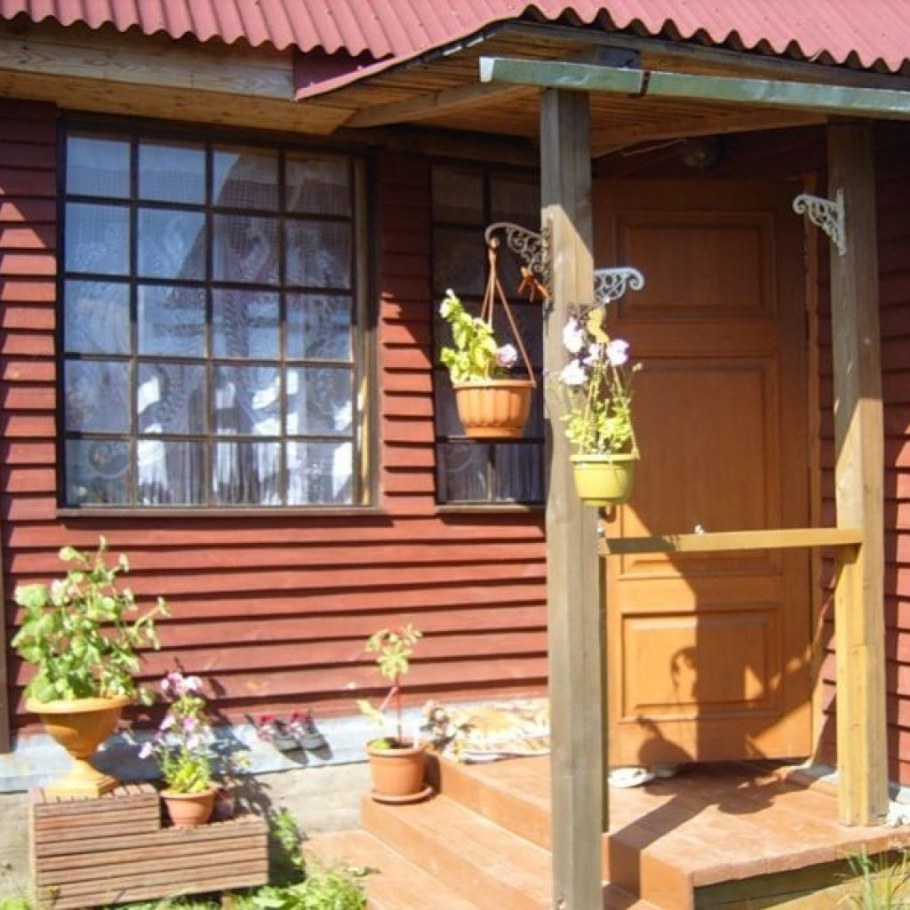 Крыльцо для дачи с наве