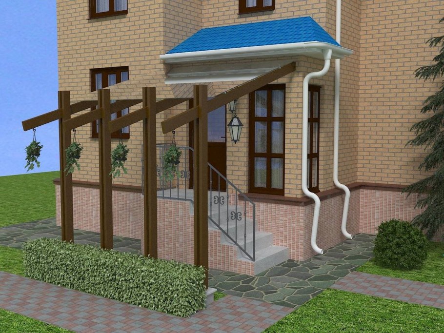 Входная группа для частного дома