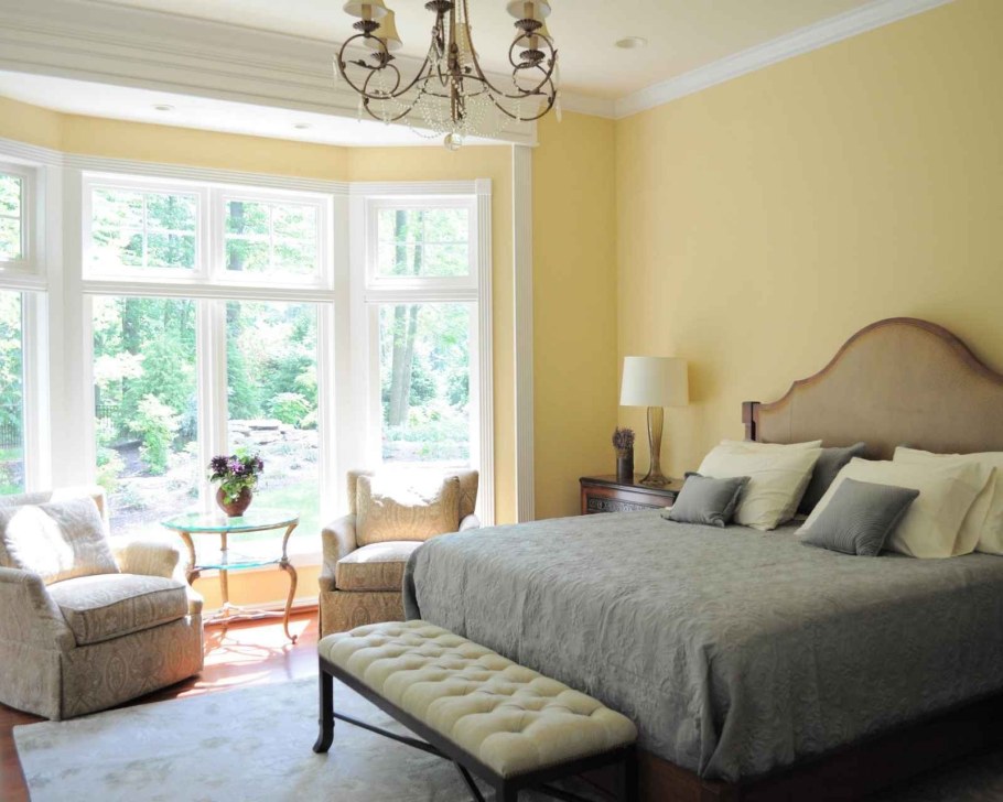 Сливочный цвет стен