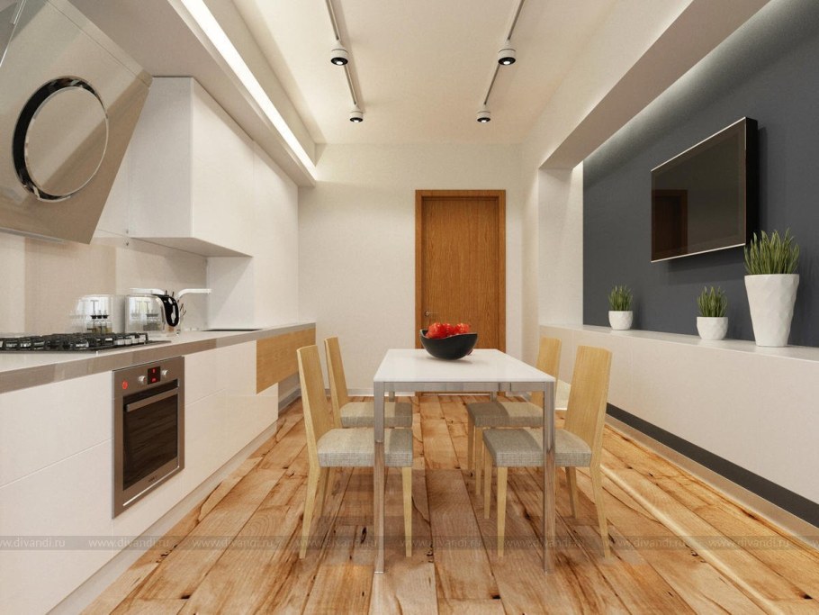 Отделка стен на кухне