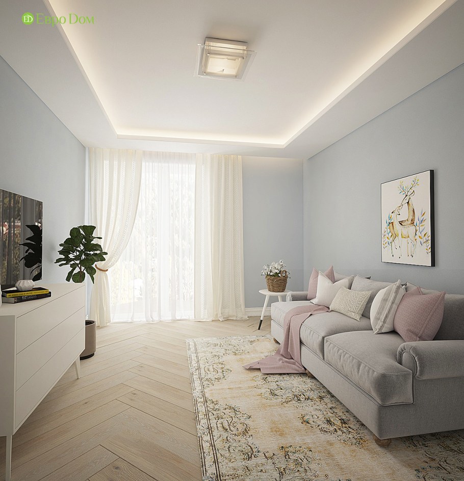 Интерьер в светлых тонах