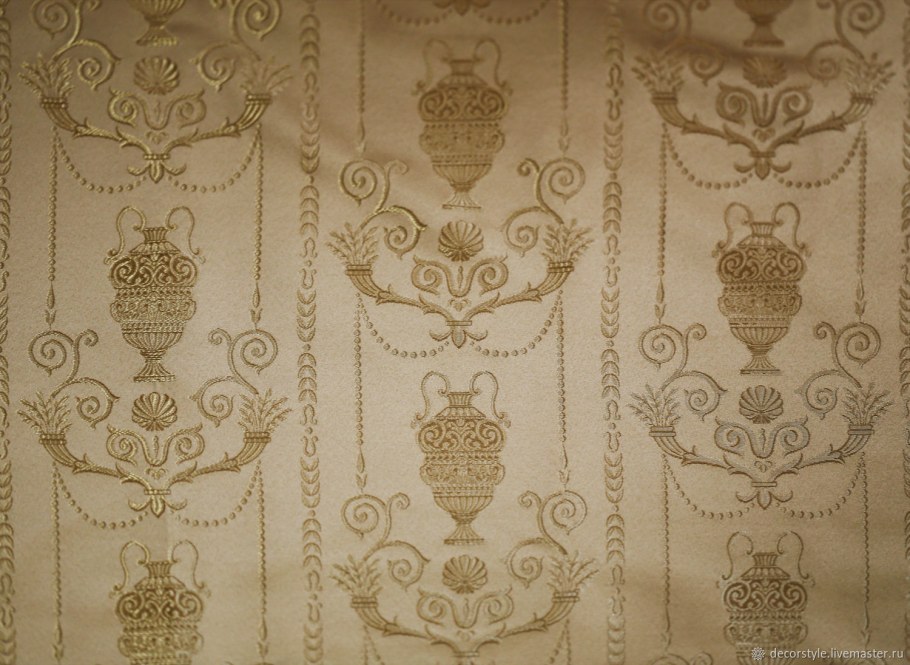 Орнамент Ампир в тканях 19 век