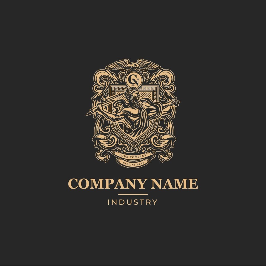 Логотипы в стиле классики