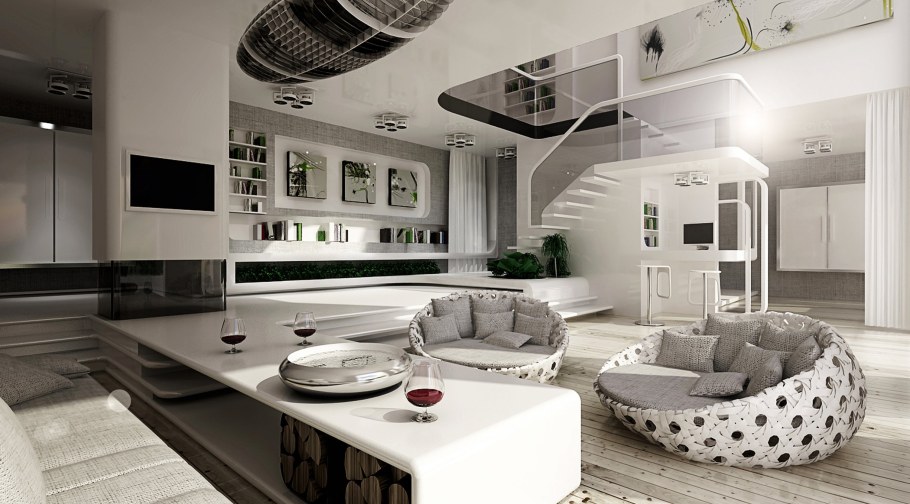 3ds Max визуализация интерьера