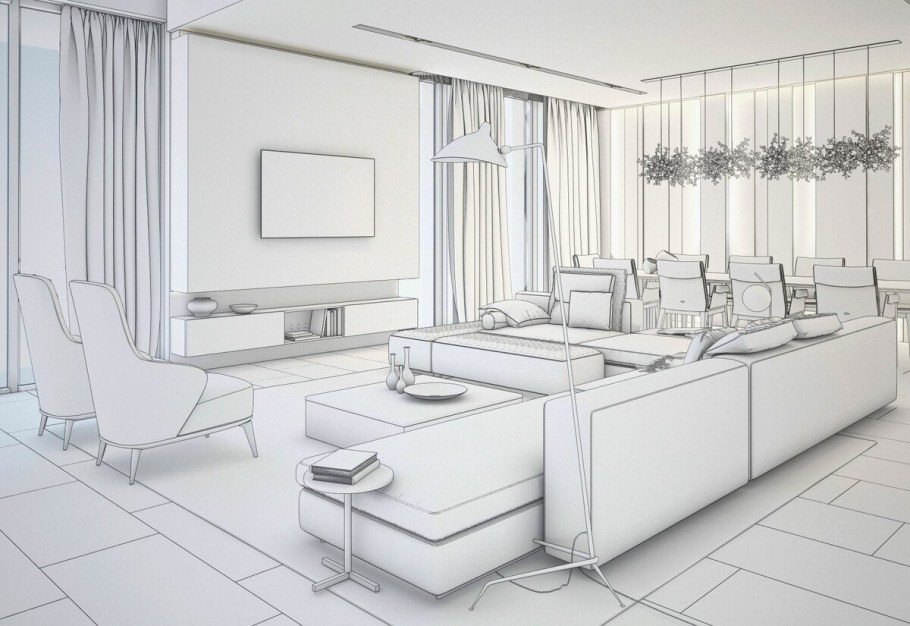 Интерьерные зарисовки