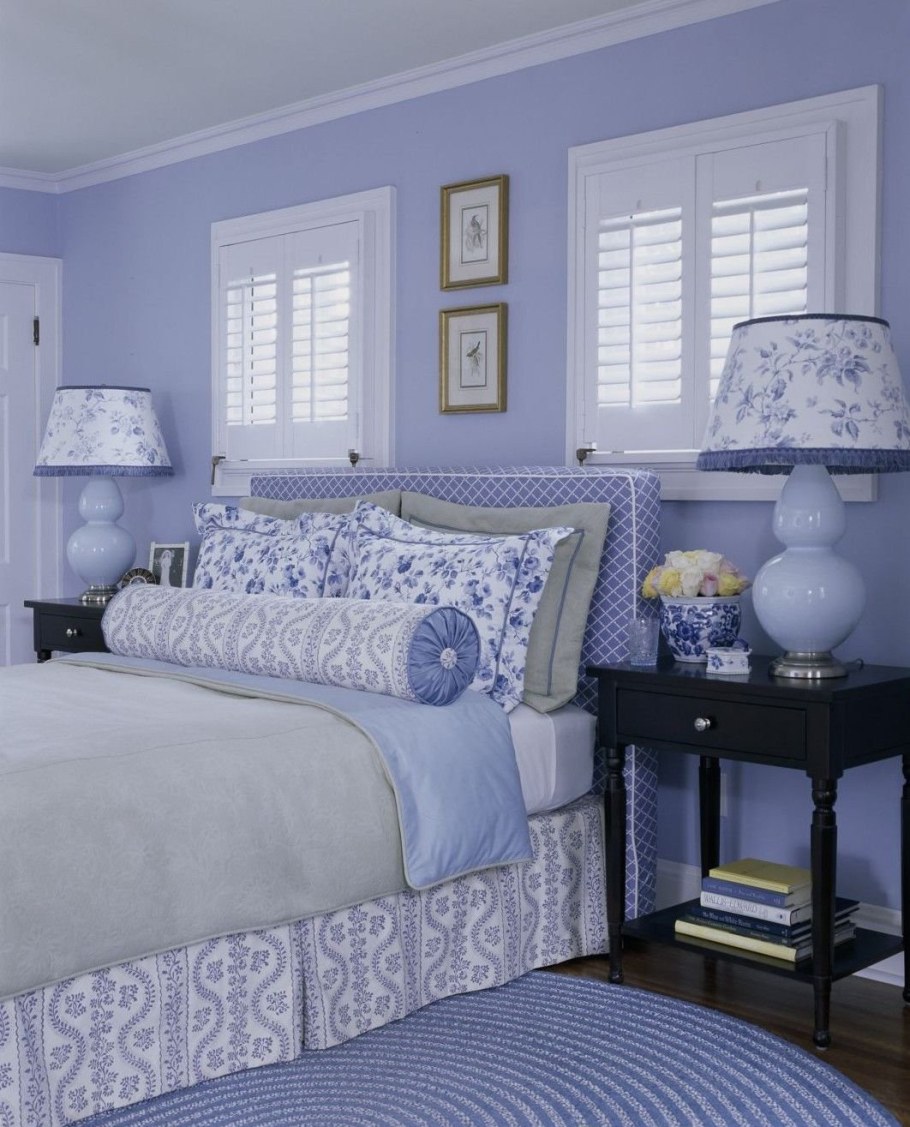 Голубая спальня