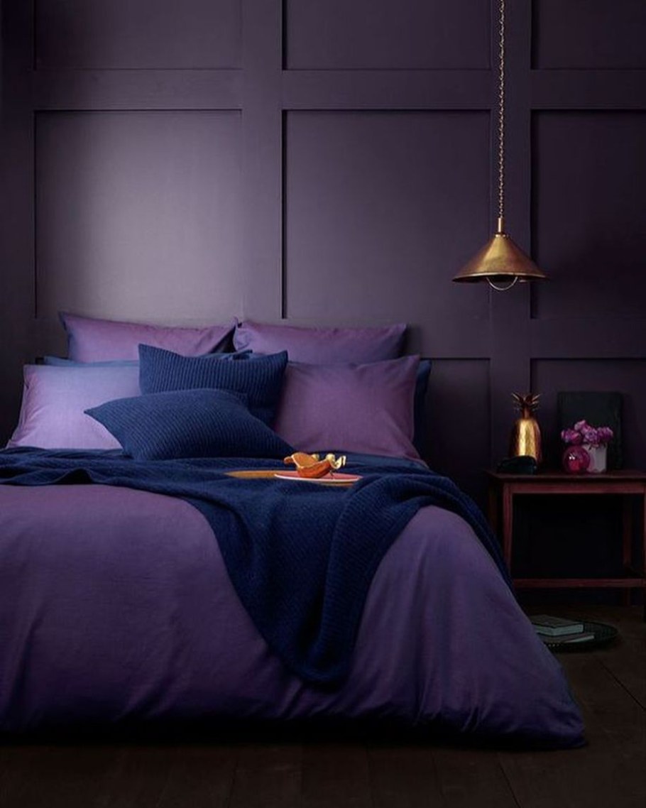 Фиолетовая спальня