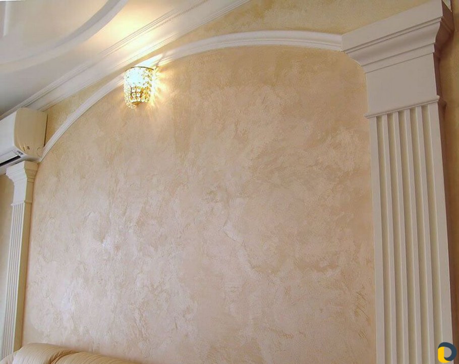 Фактурная штукатурка венецианка