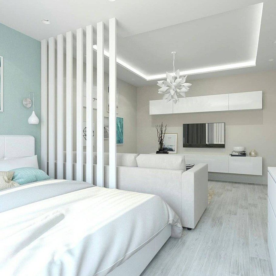 Зал-спальня в одной комнате