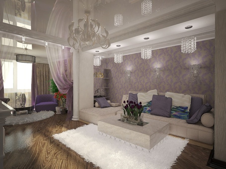 Спальня гостиная