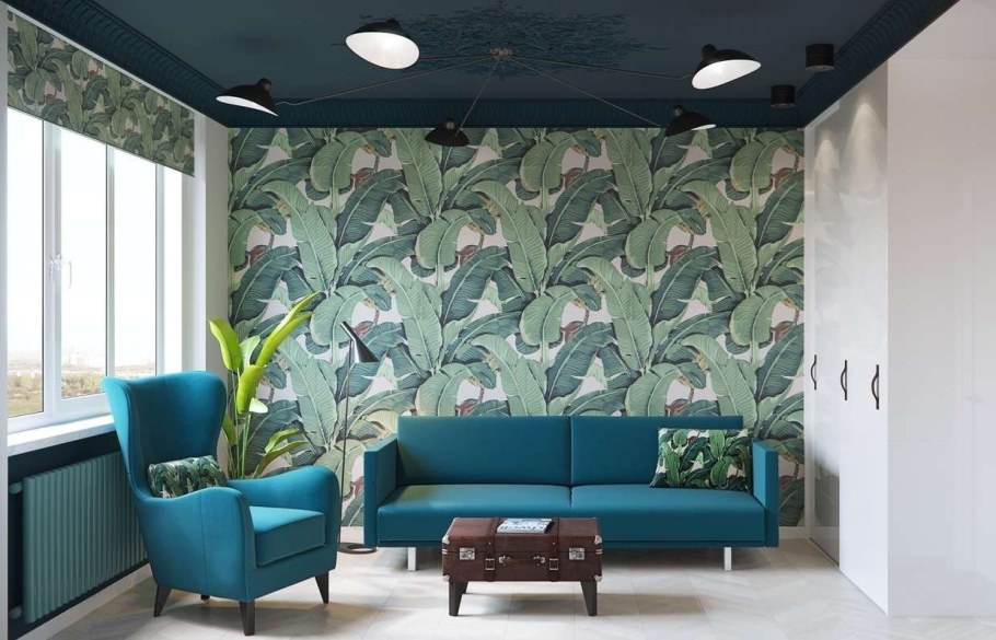 Тропический стиль в интерьере