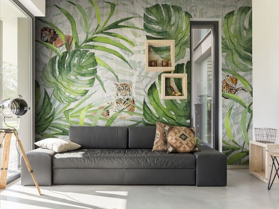 Интерьер в стиле джунгли