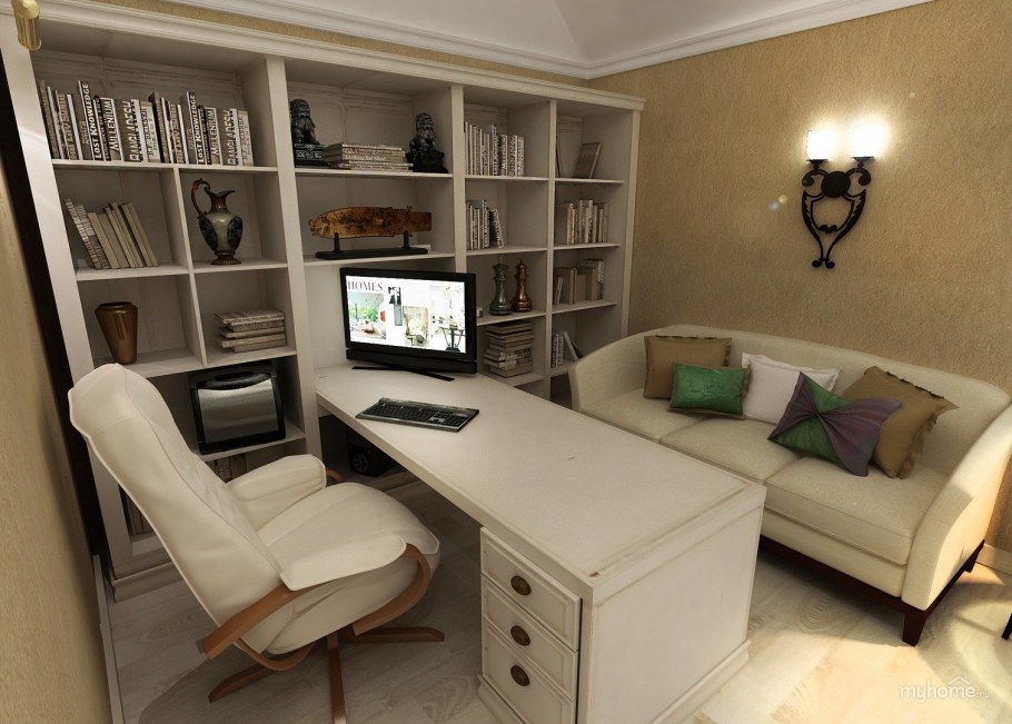 Интерьер рабочей комнаты