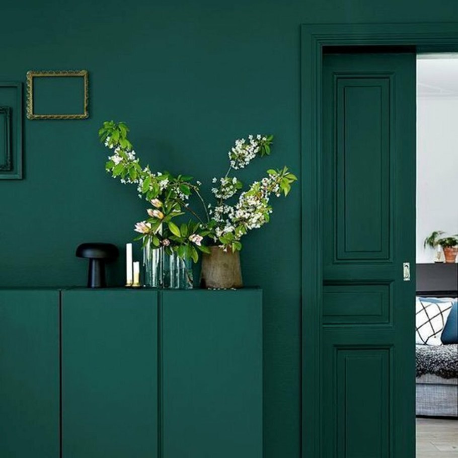 Изумрудные оттенки Dulux