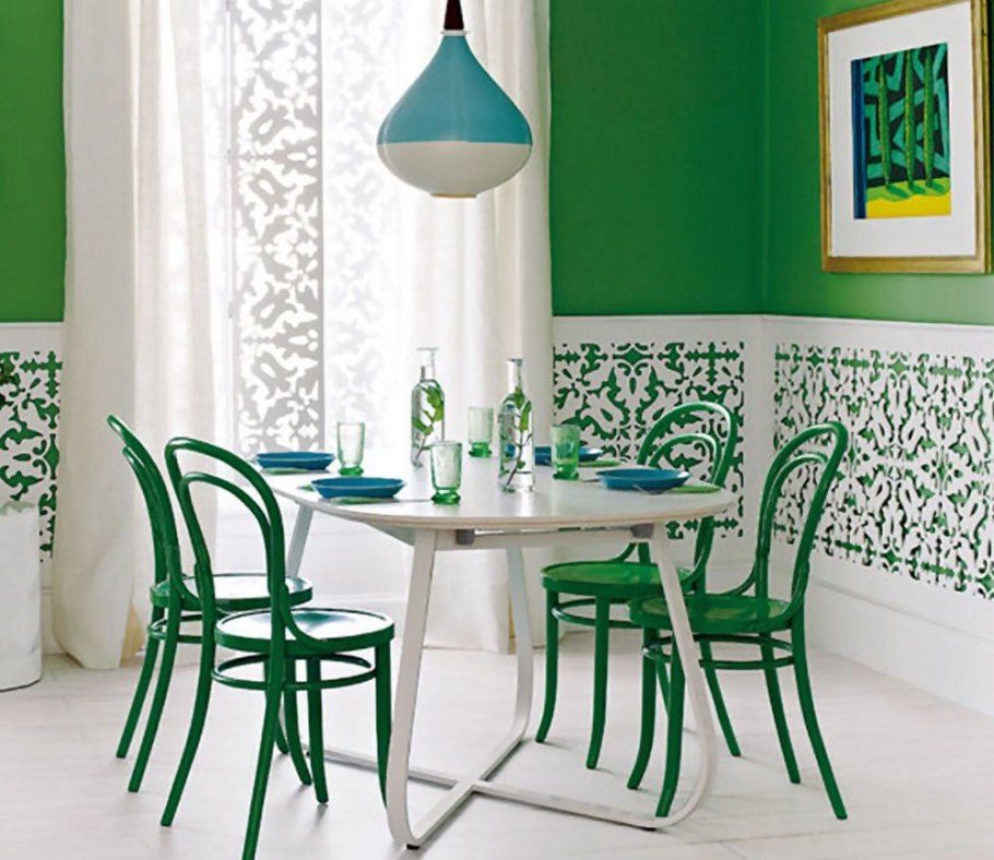 Кухня Силк изумрудный