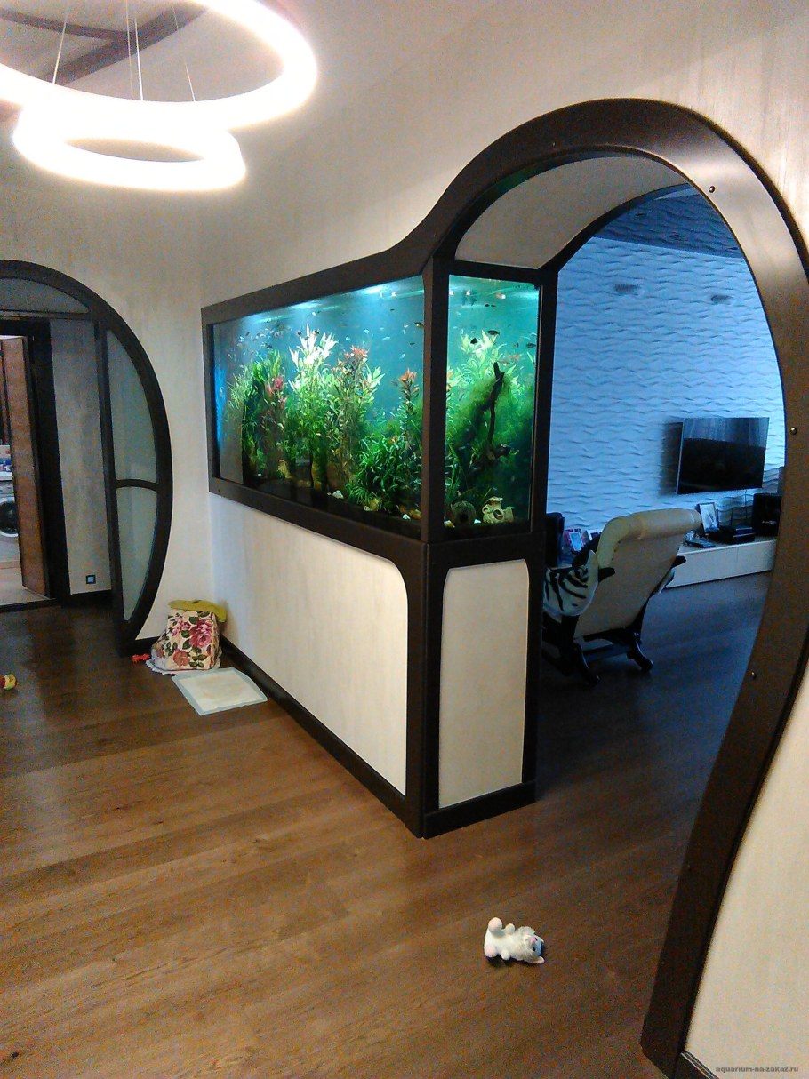 Аквариум в интерьере