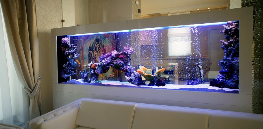 Встроенный аквариум