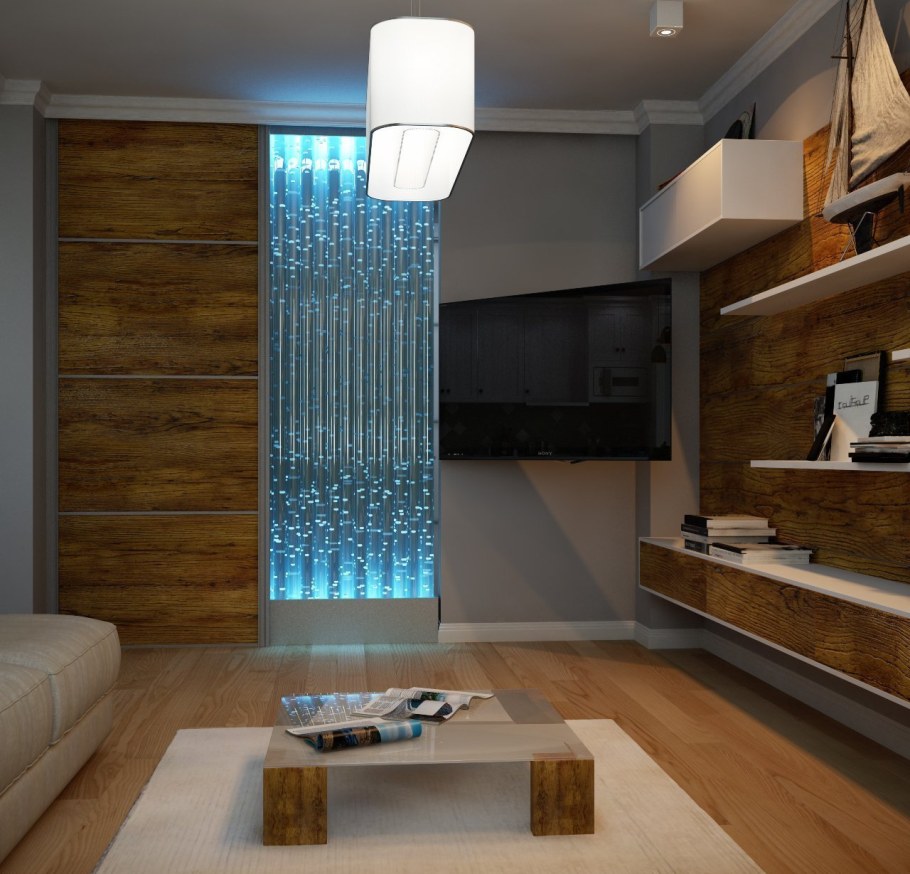 Пузырьковые панели в интерьере