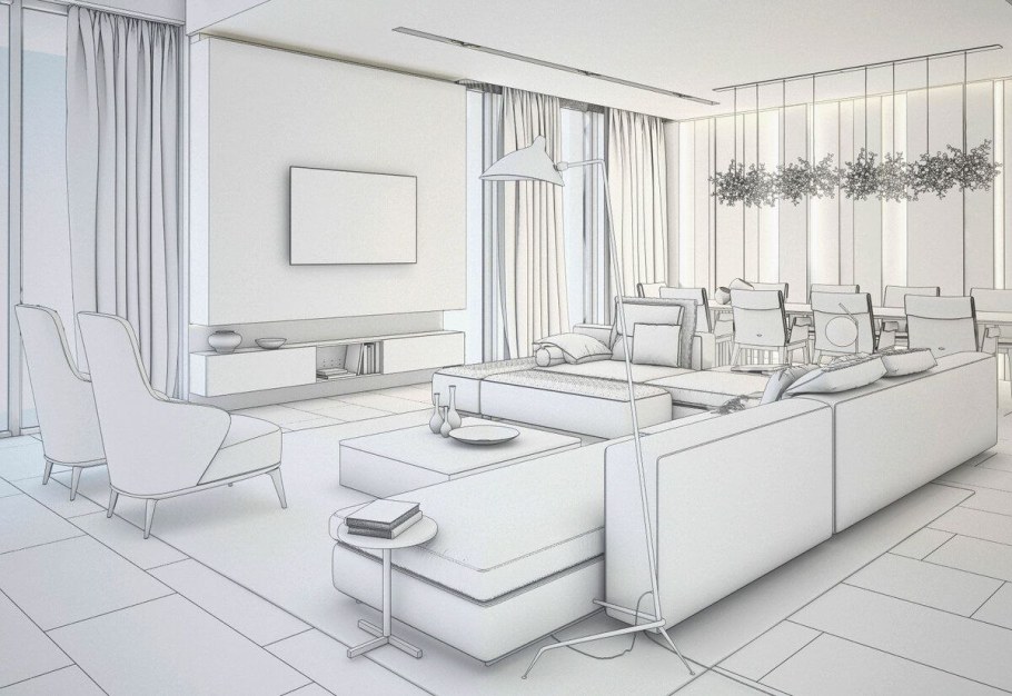 Интерьерные зарисовки