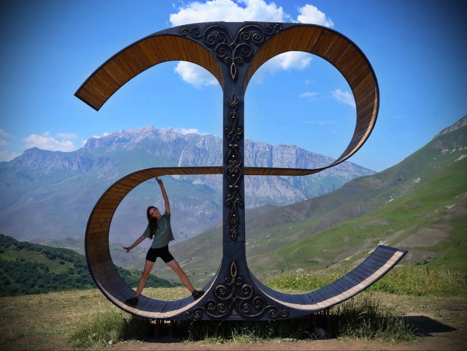 Высокогорные качели Осетия