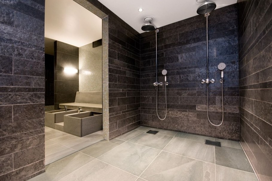 Душевая керамогранит