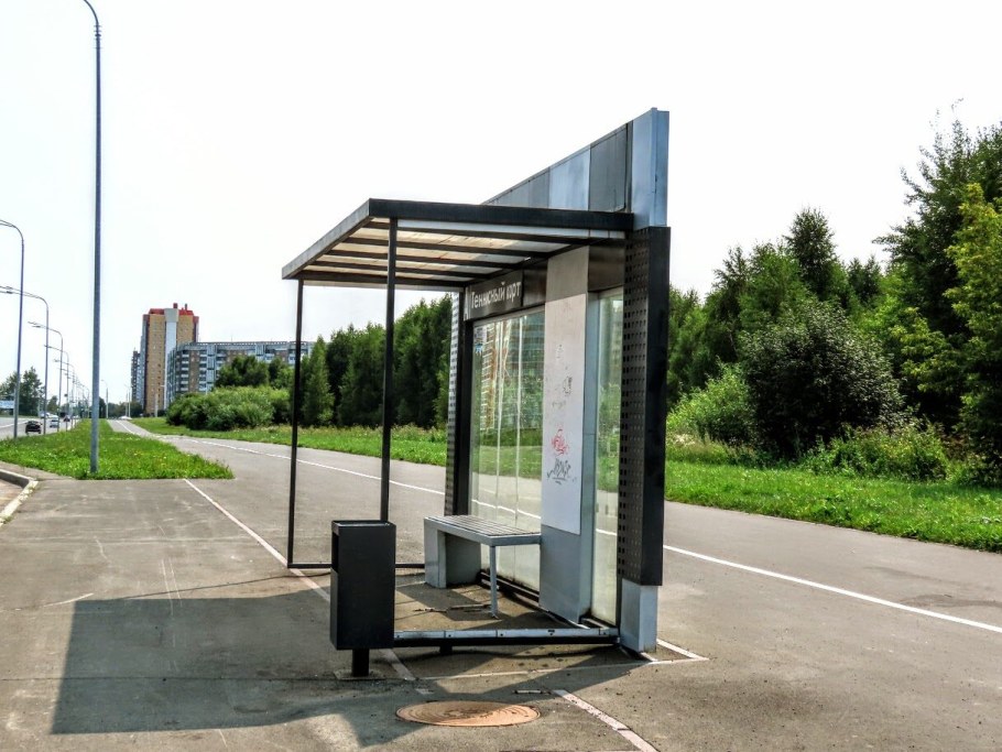 Урны на остановках