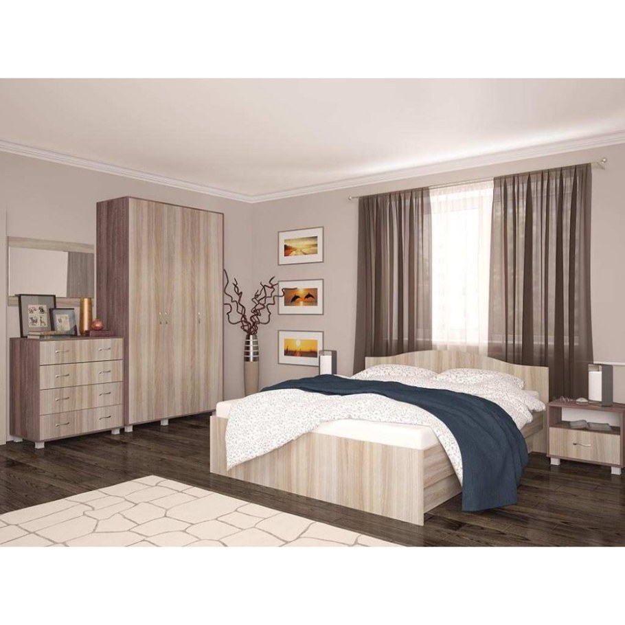 Доминик New м9 кровать 800 л шимо светлый комфорт-s