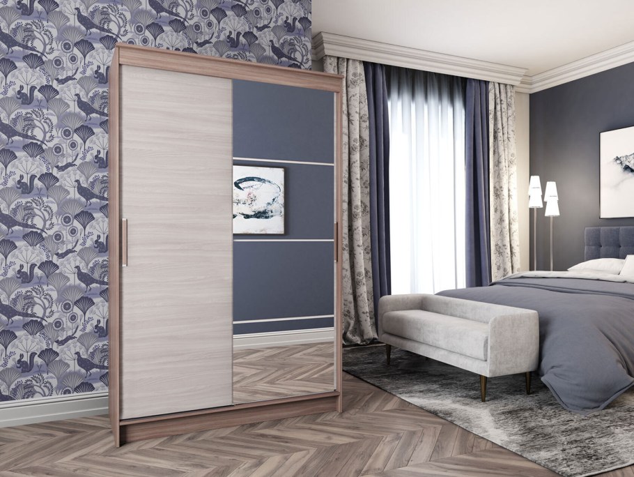Шкаф купе Элегант 4 ясень шимо