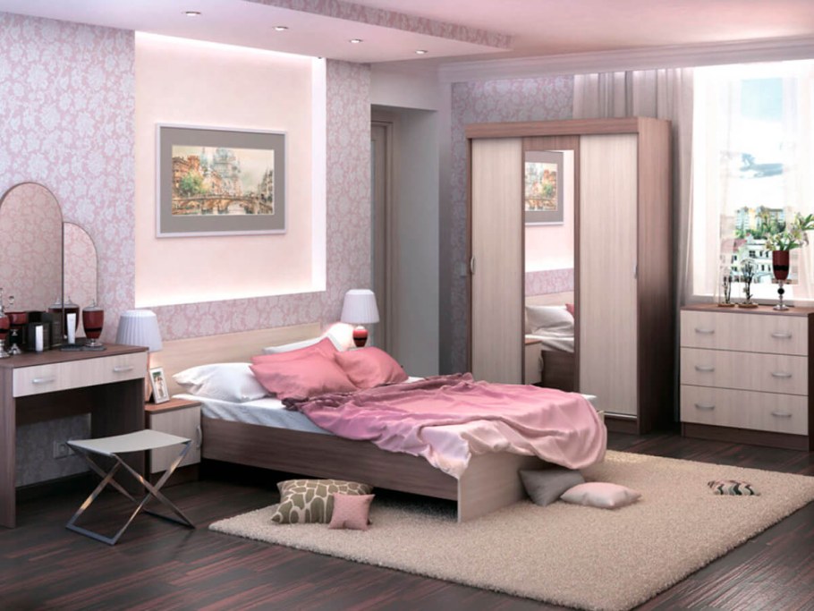 Спальня Бася Стендмебель